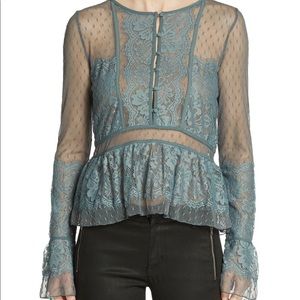 Free people lace top